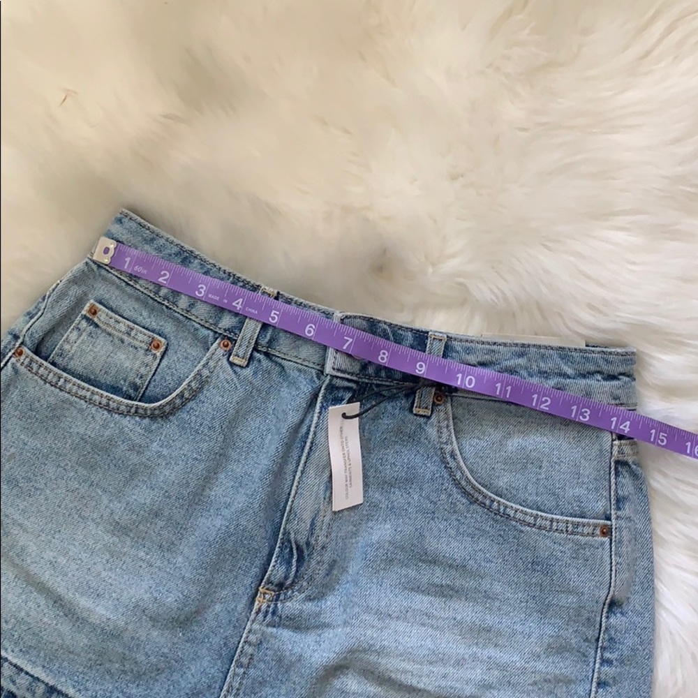 TopShop Mom Jean shorts - Picture 4 of 6